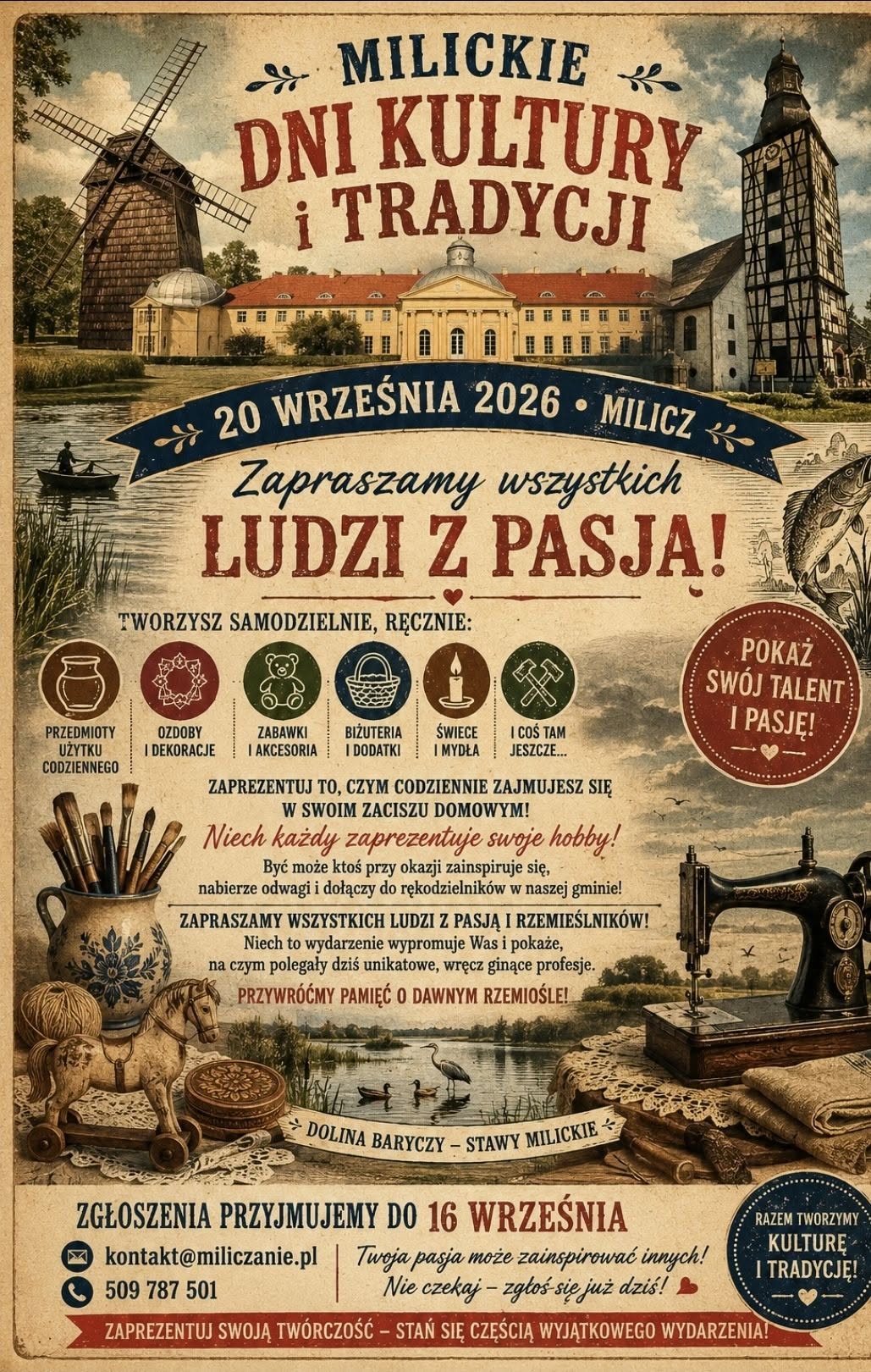 MASZ PASJĘ? POKAŻ TO INNYM!