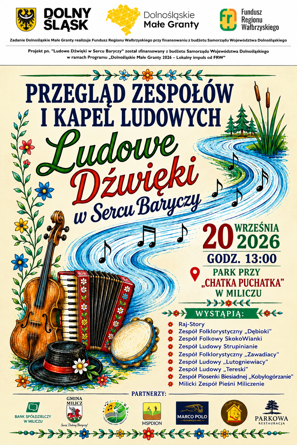 Ludowe Dźwięki w Sercu Baryczy”