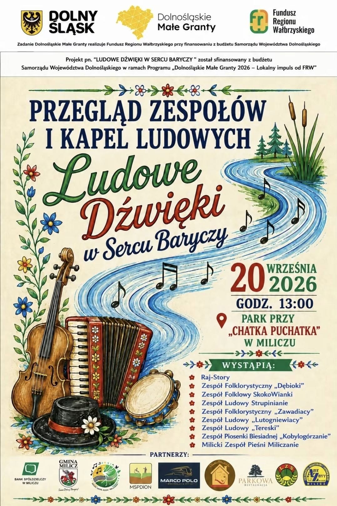 Ludowe Dźwięki w Sercu Baryczy